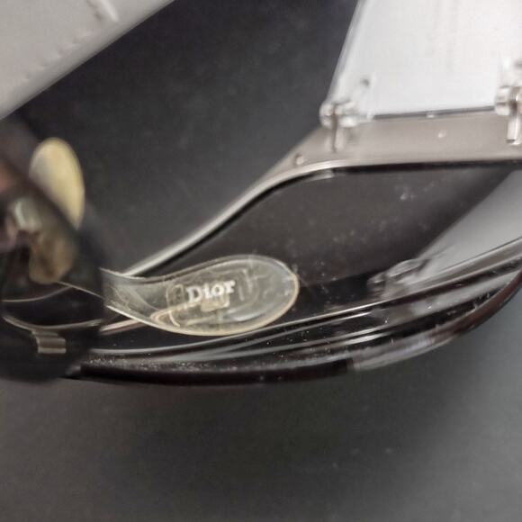 DIOR Luxury Mirror Sunglasses Limited Edition Swarovski Crystals Case Cloth Bag - Picture 7 of 8